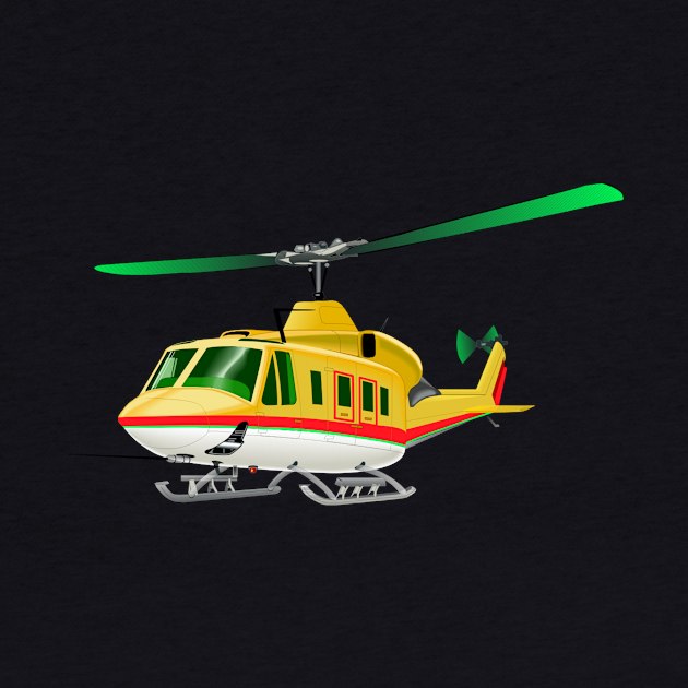 Bell 214ST Helicopter by Big Term Designs